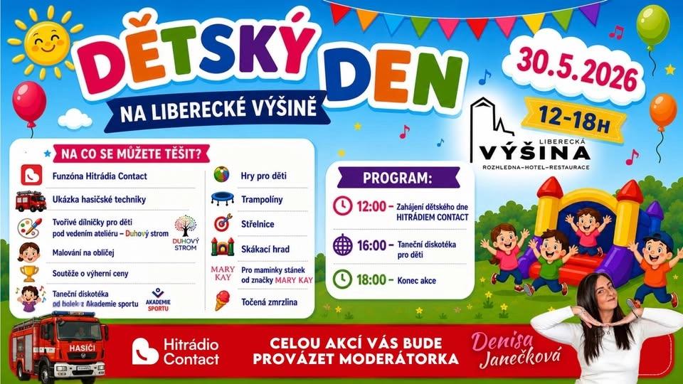 DĚTSKÝ DEN NA LIBERECKÉ VÝŠINĚ