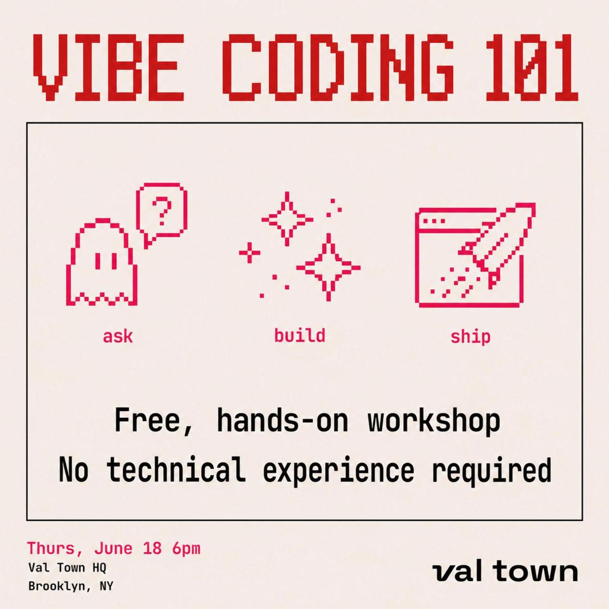 Vibe Coding 101 (NYC)