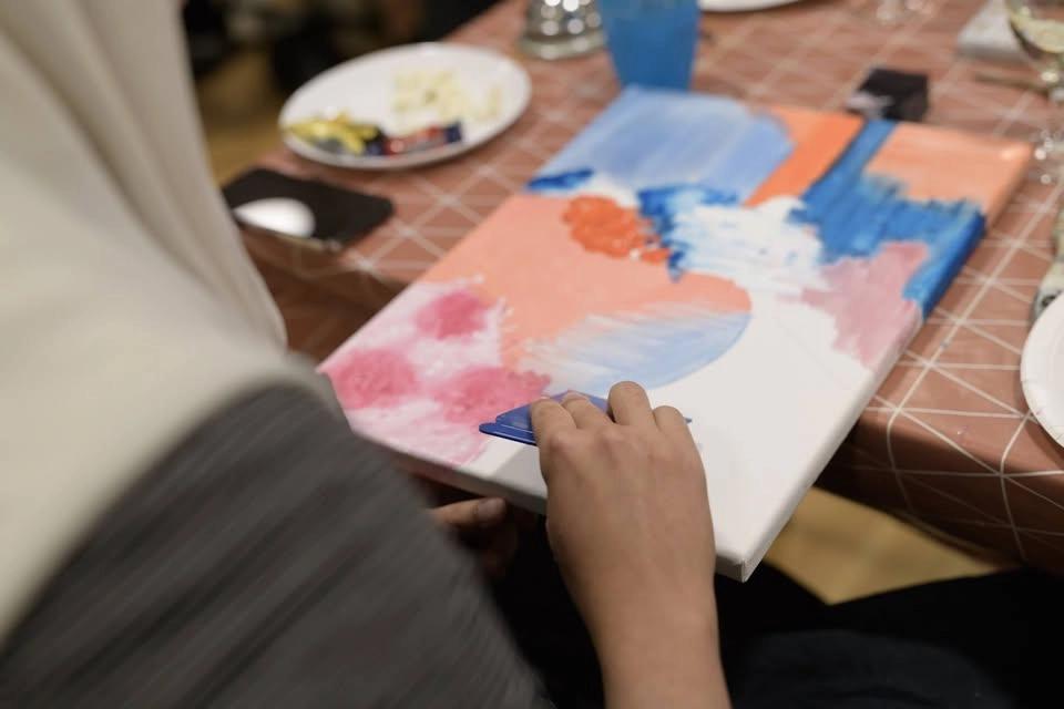 SIP AND CREATE: ABSTRACT PAINTING EVENT