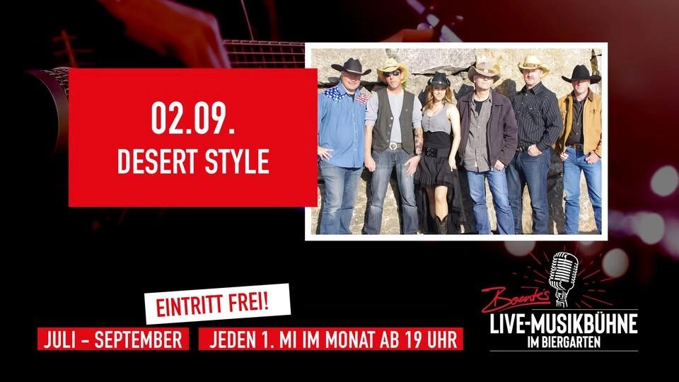 Boente's Live Musikbühne - Desert Style