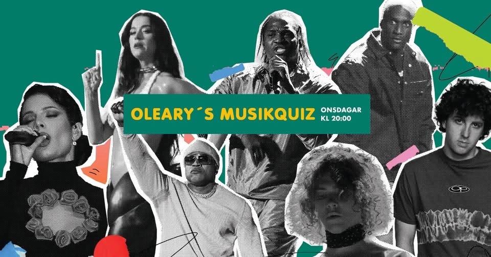 OLEARYS MUSIKQUIZ - VARJE ONSDAG KL 20:00