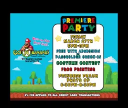 Mario Premiere Party