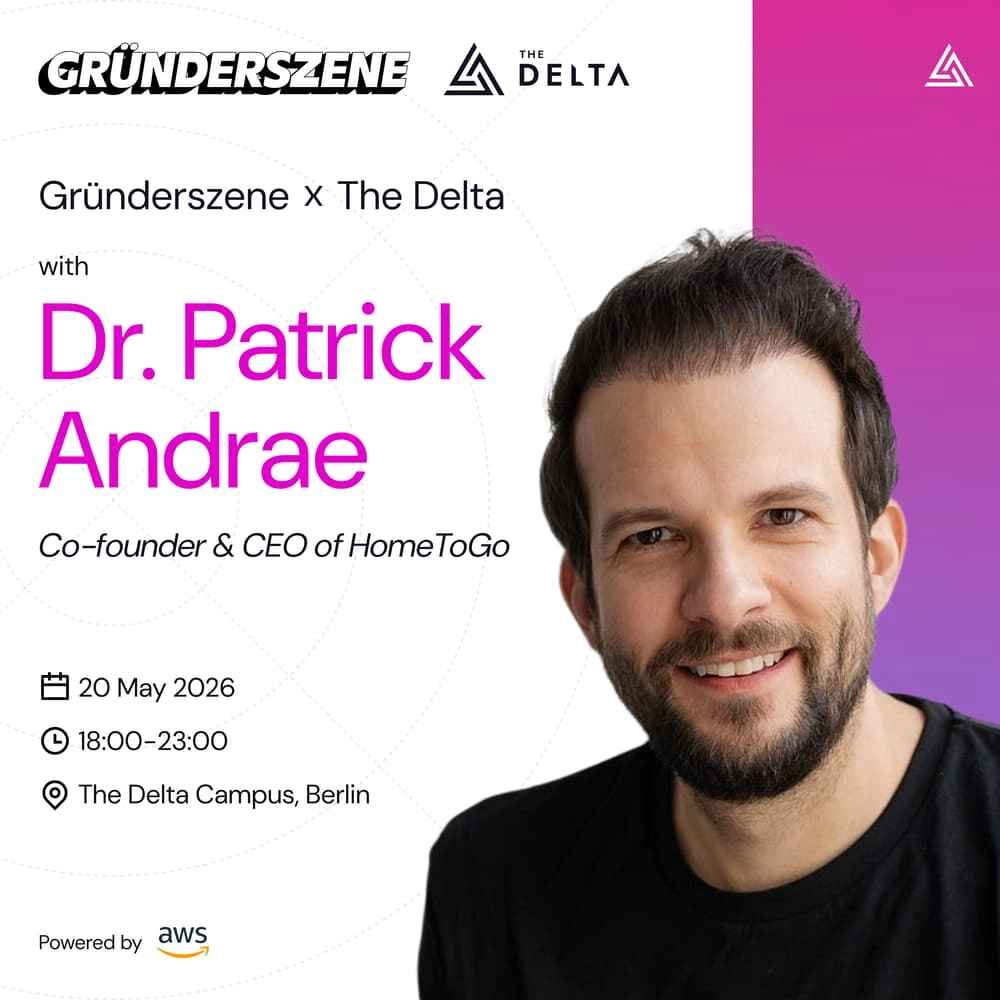 Dr. Patrick Andrae | Gründerszene x The Delta
