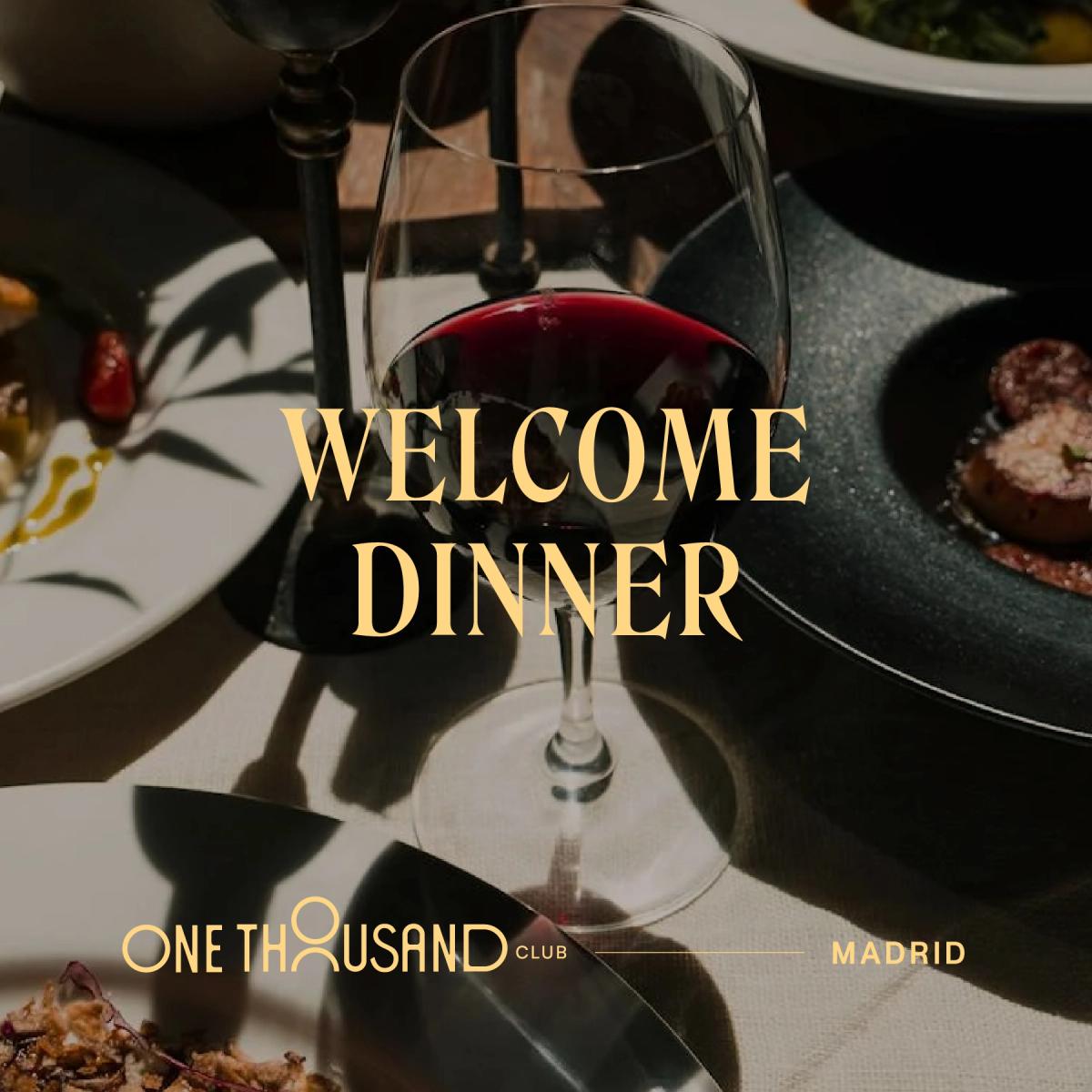 Welcome Dinner {New Members Only}