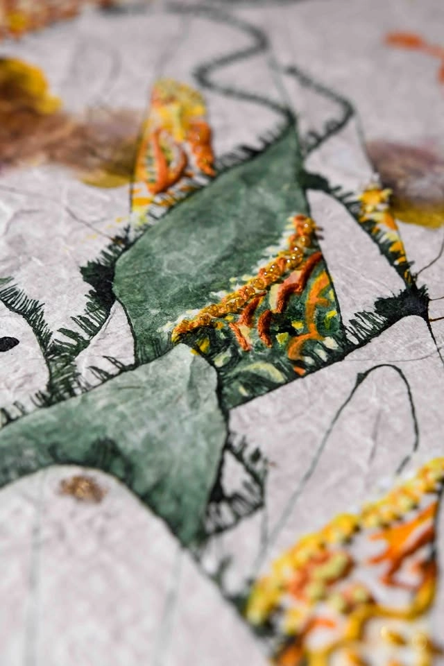 VERNISSAGE de l'exposition "Mirages textiles, fragments d'apparitions"