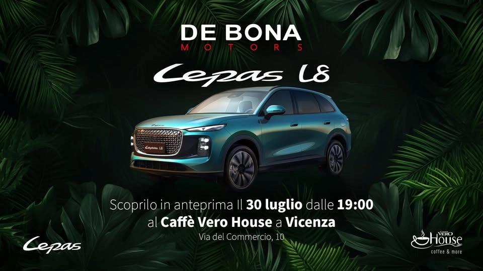 🌿 ANTEPRIMA ESCLUSIVA: LEPAS L8 🚘