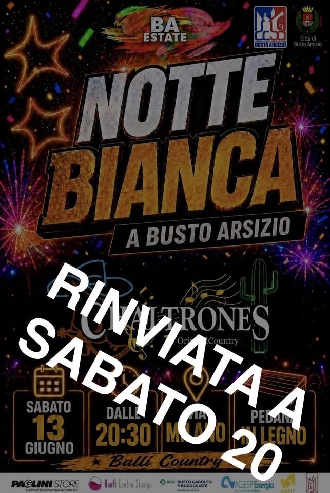 Country alla Notte Bianca di Busto Arsizio