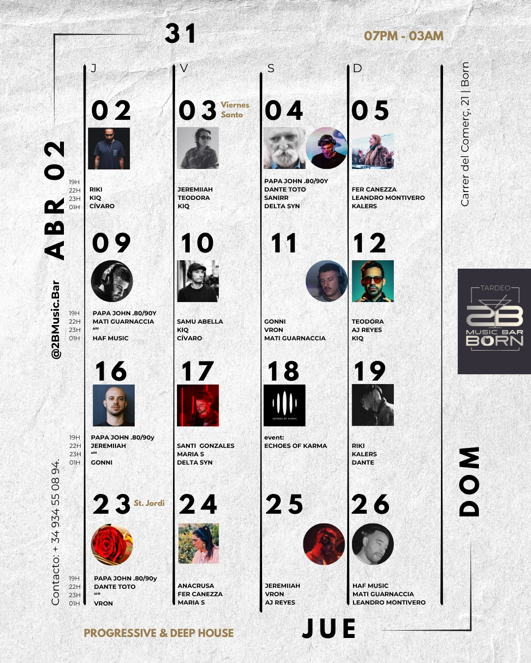 Born Electronic Vibes - DJ SET Deep House & Progressive