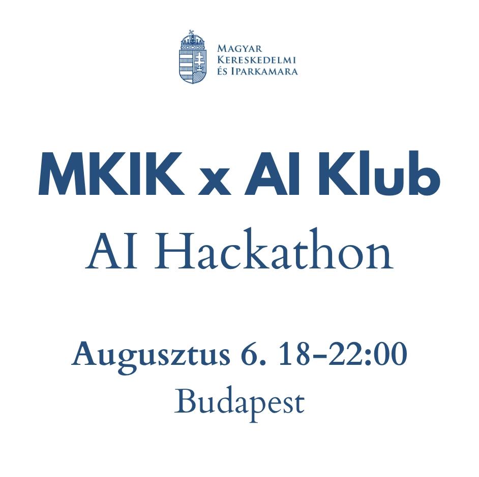 MKIK x AI Klub AI Hackathon