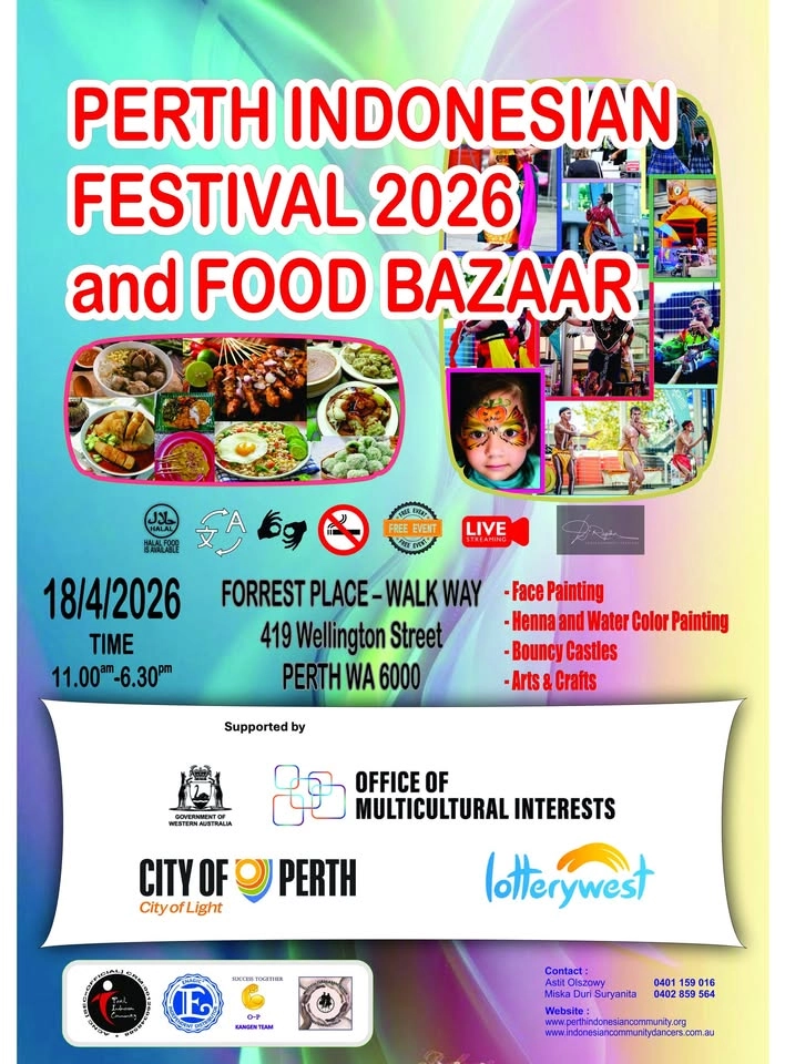 Perth Indonesian Festival 2026 and Food Bazaar