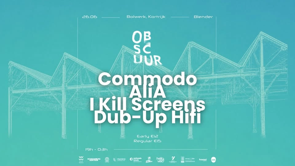 Obscuur 𝘹 Blender w/ Commodo, AliA, I Kill Screens & Dub-Up Hifi