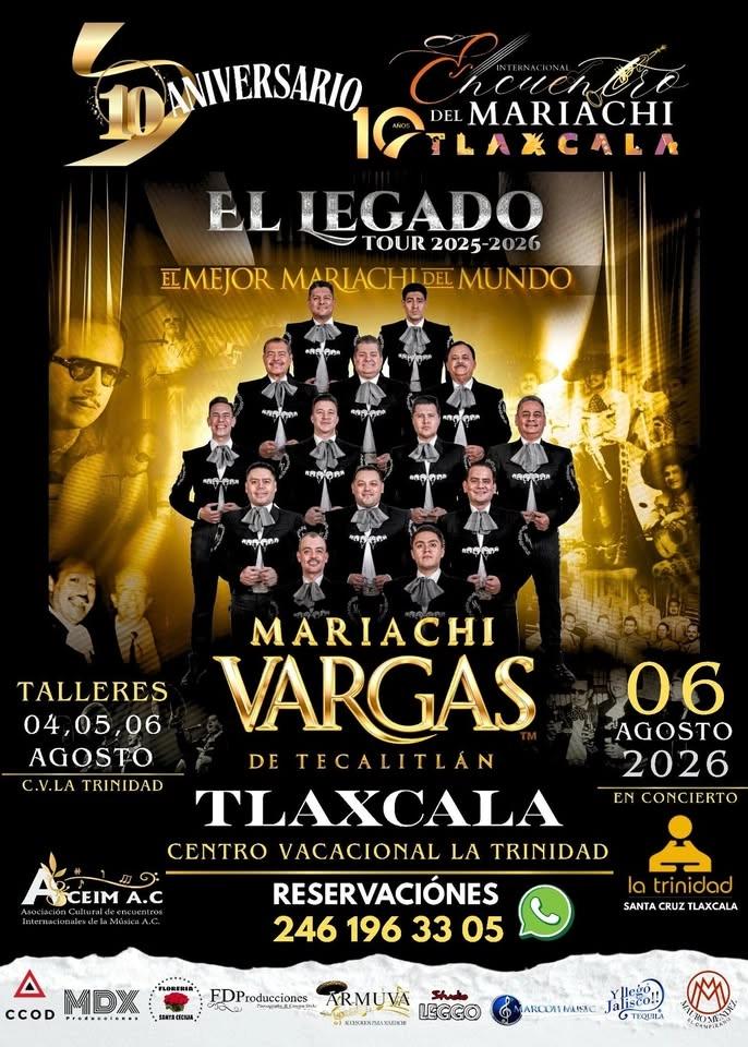 CONCIERTO DE GALA CON EL MARIACHI VARGAS DE TECALITLAN
