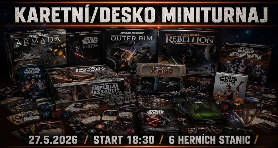 Star Wars - Karetní/deskoherní Mini-Turnaj