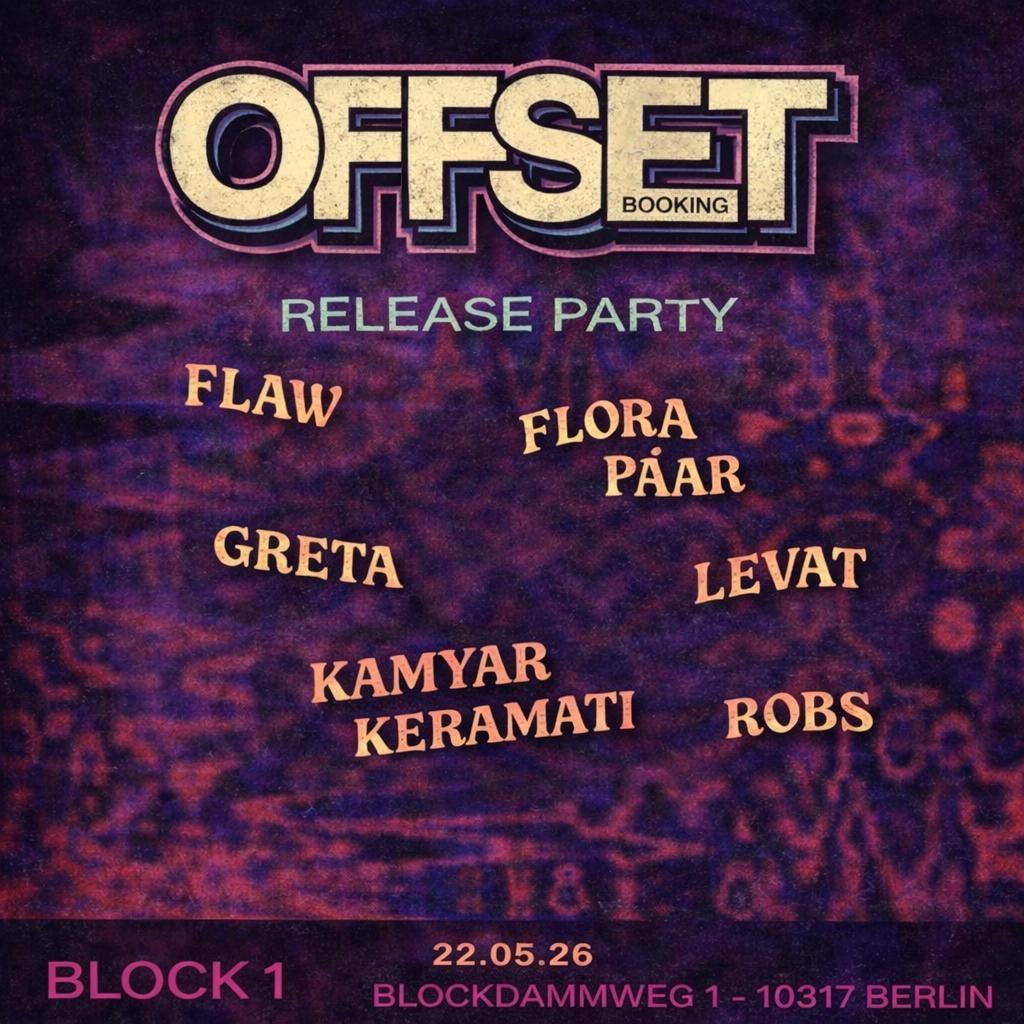 Offsetbooking - Launch Party