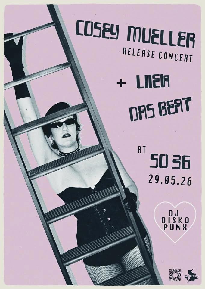 COSEY MUELLER release concert + LIIEK + Das Beat