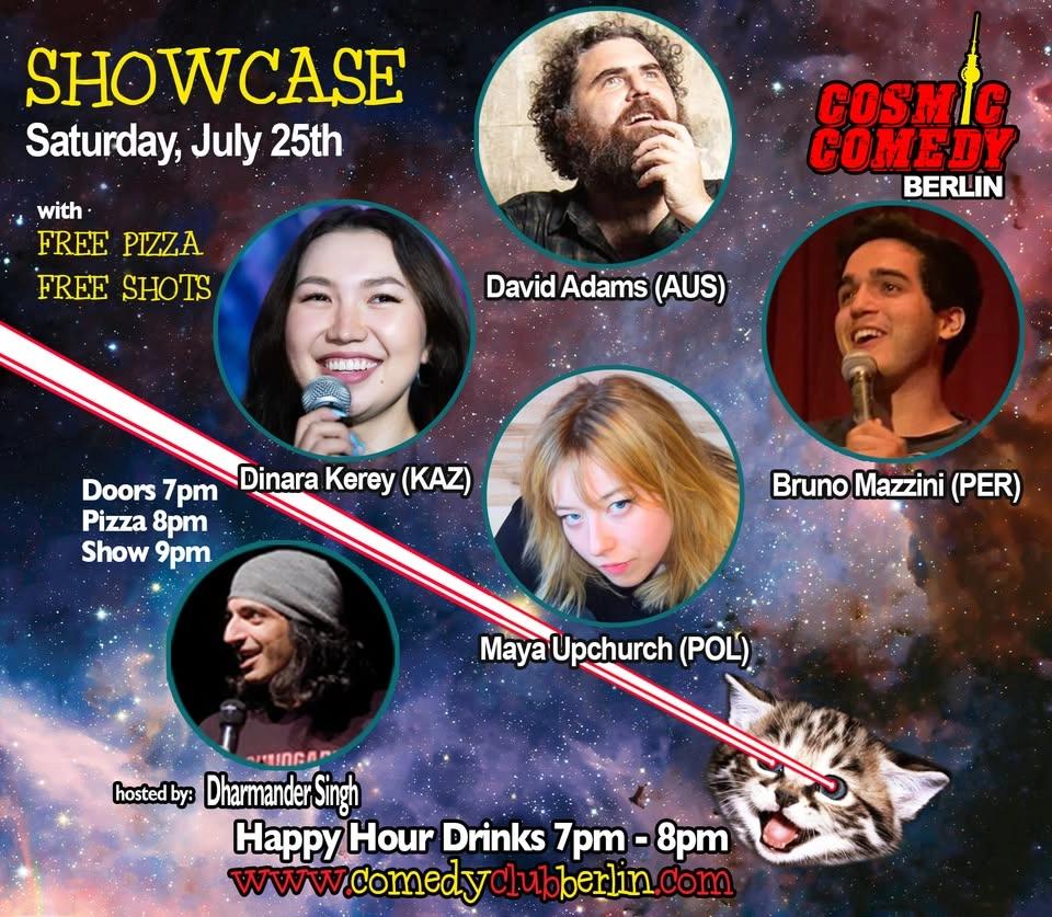 Cosmic Comedy Berlin SHOWCASE SATURDAY