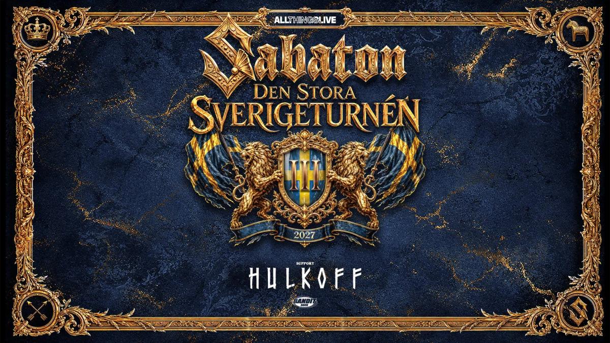 SABATON | SPORTHALLEN SUNDSVALL