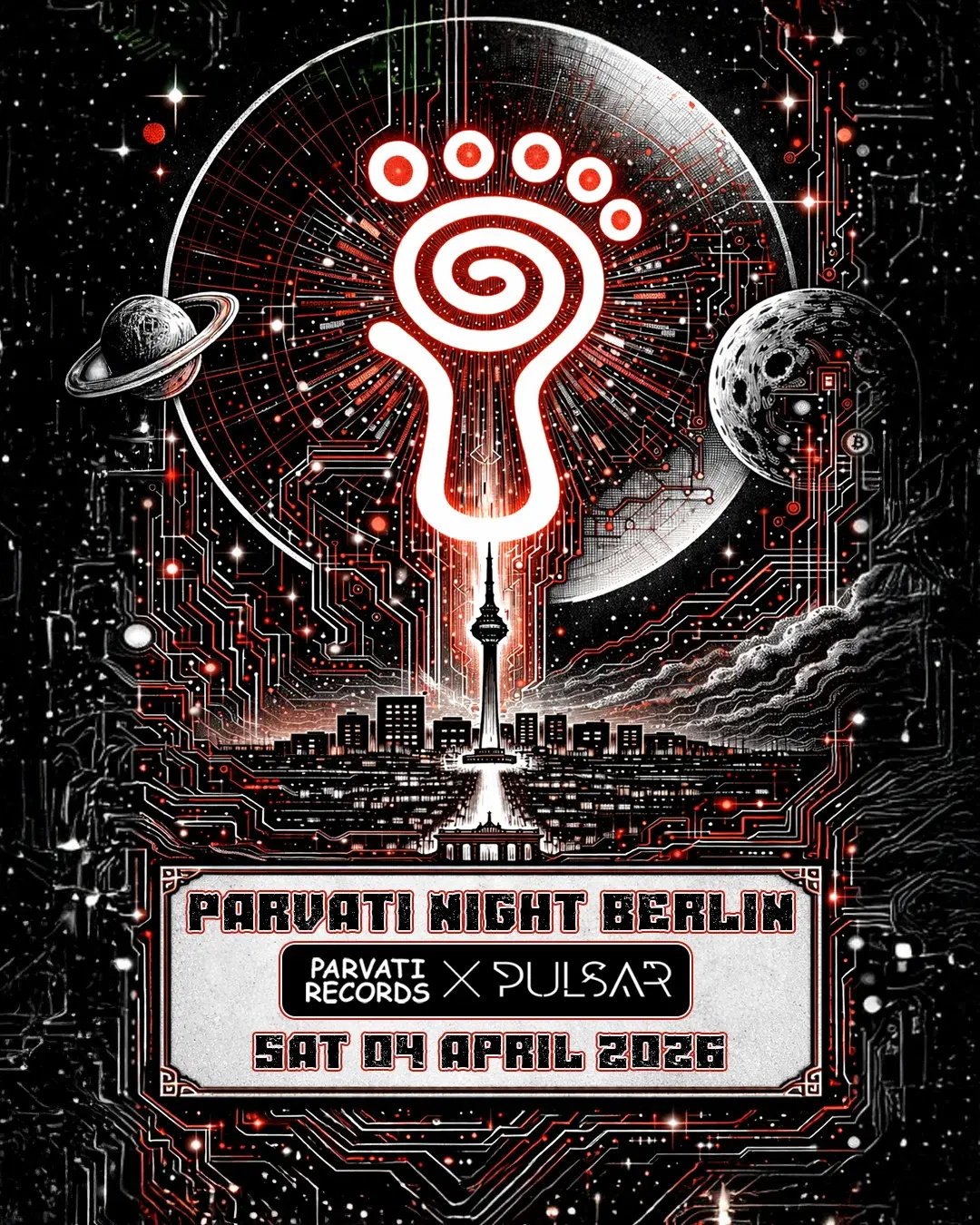 Parvati Night Berlin: Parvati x Pulsar Festival