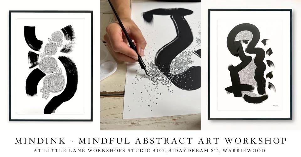 MINDINK Mindful Abstract Art Workshop