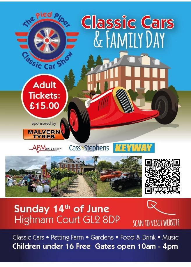 Pied Piper Classic Cars & Family Day