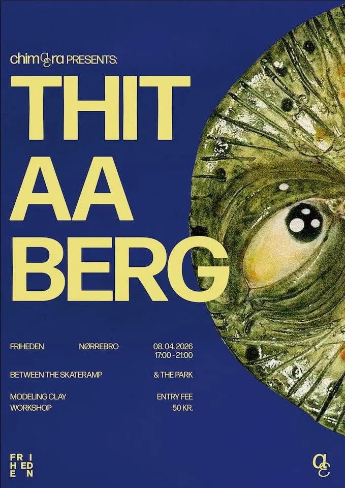 CHIMAERA Clay Workshop with Thit Aaberg - Friheden, Nørrebro