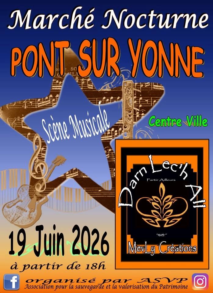 Marché Nocturne et Scène Musicale