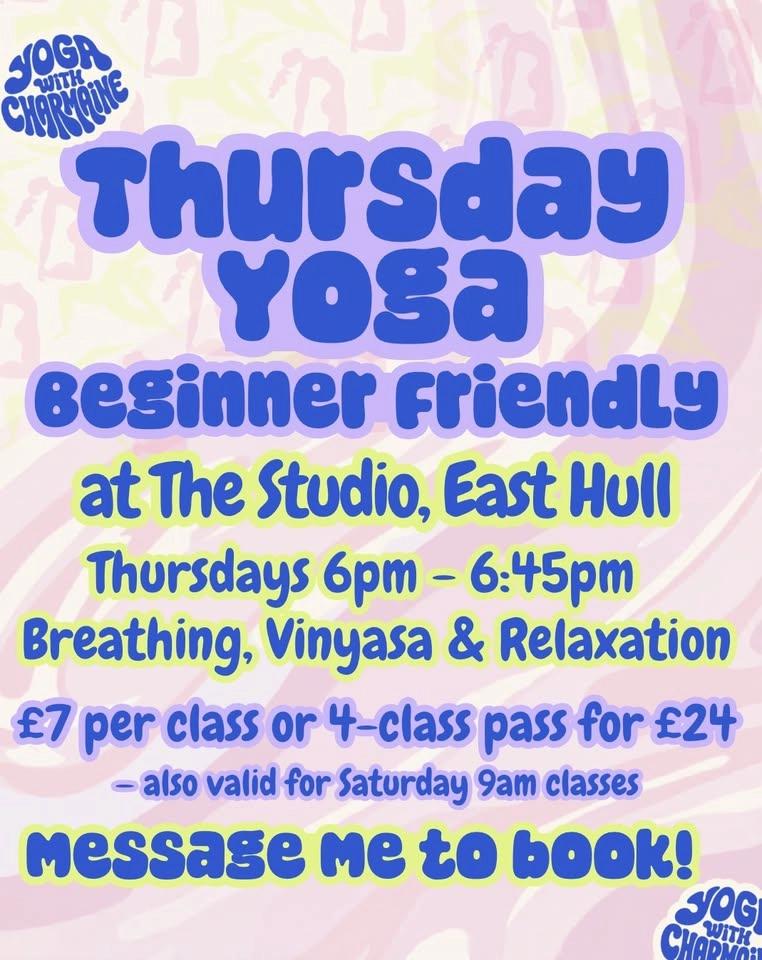 Thursday Yoga - Beginner Friendly in East Hull