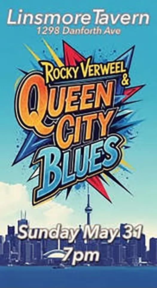 Rocky Verweel and Queen City Blues Live at the Linsmore Tavern for Blues Sunday!