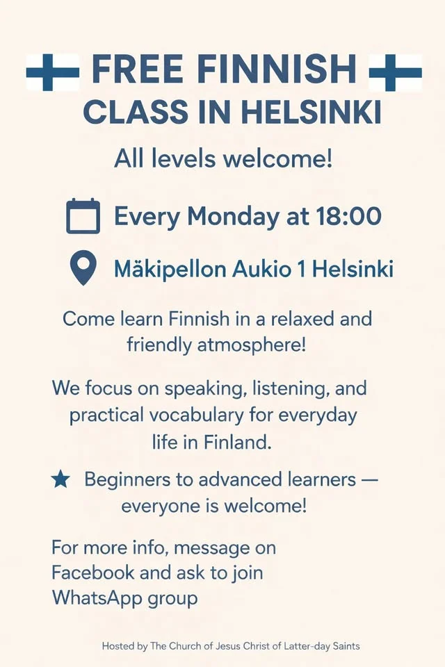 FREE Finnish Class