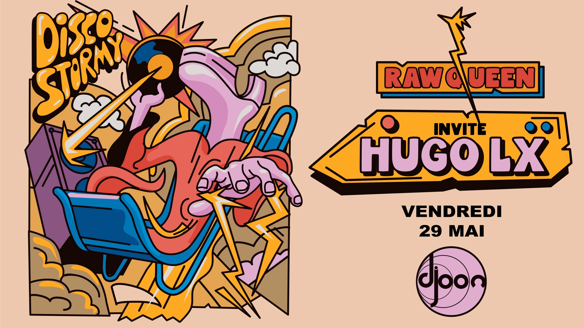 DiscoStormy: Raw Queen invite Hugo LX