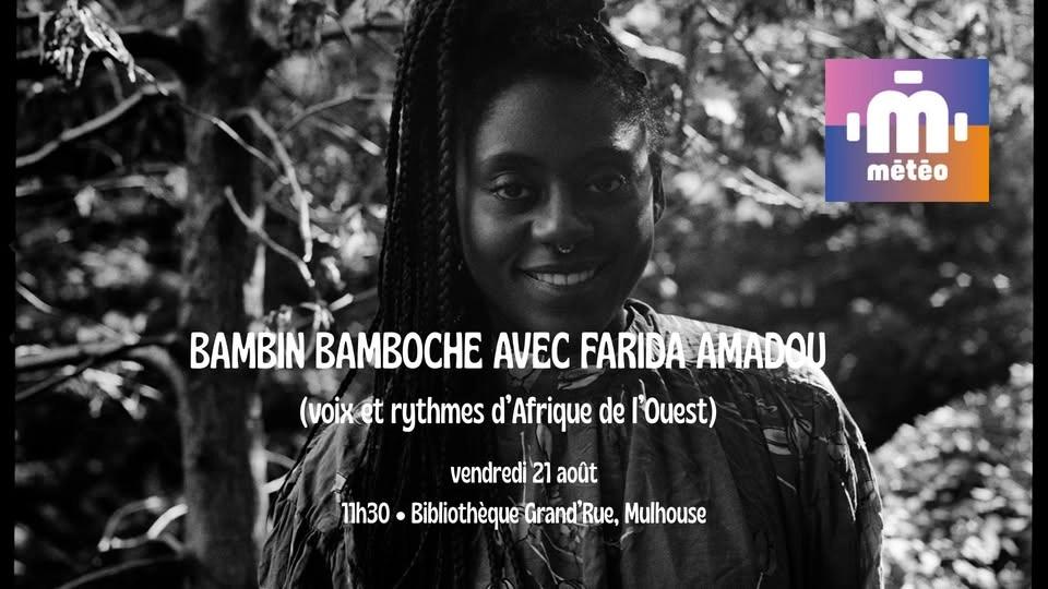BAMBIN BAMBOCHE AVEC FARIDA AMADOU "Darwinian 1.0" (voix et rythmes d'Afrique de l'Ouest)