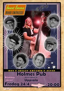 Live på Holmes pub.