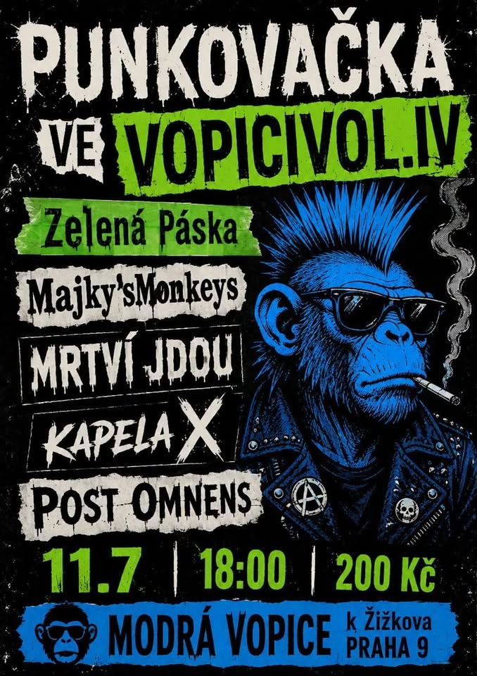 punkovačka ve vopici vol. IV
