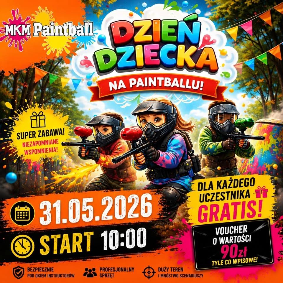 🎈 Operacja DZIEŃ DZIECKA: FARBA & ADRENALINA 🎯
