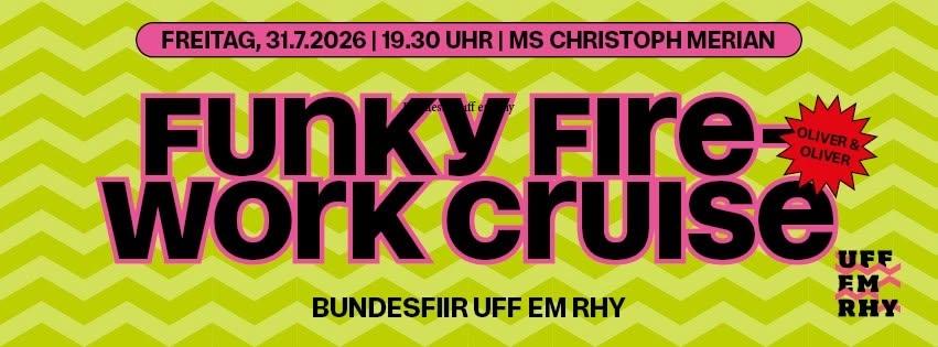 Funky Firework Cruise | MS Christoph Merian