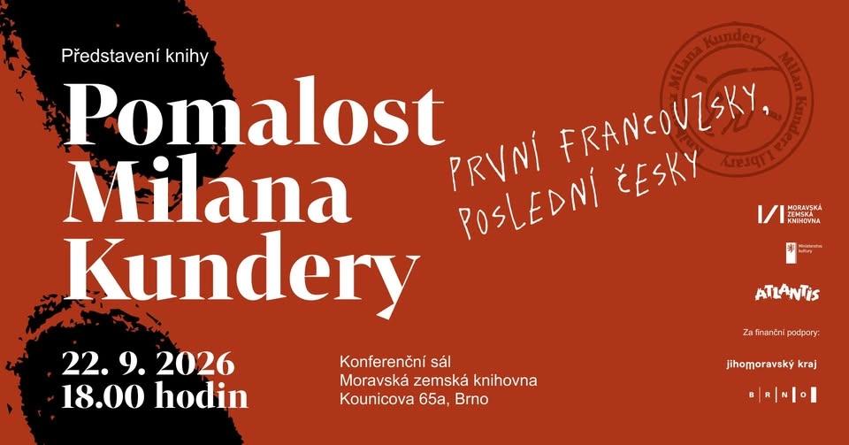 📖 Pomalost Milana Kundery: První francouzsky, poslední česky 🇫🇷🇨🇿