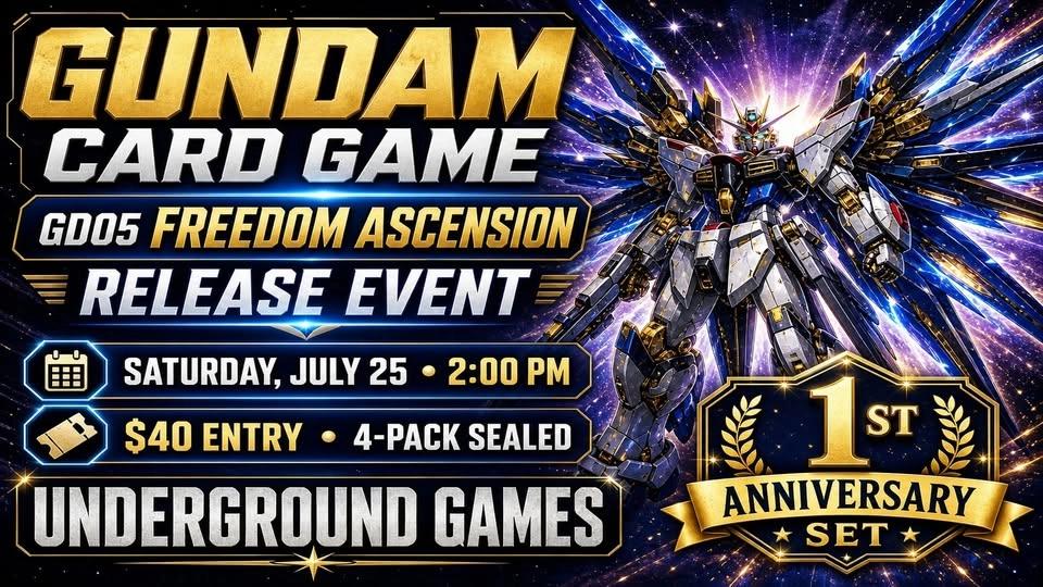 GUNDAM CARD GAME GD05 Release Event