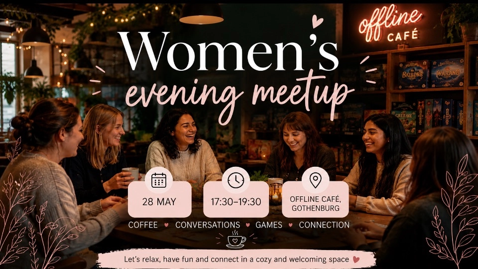 ✨Women’s Evening Meetup at Offline Café