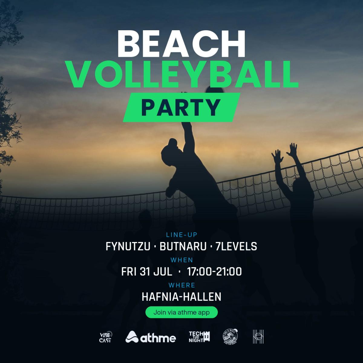 Beach Volleyball Party
