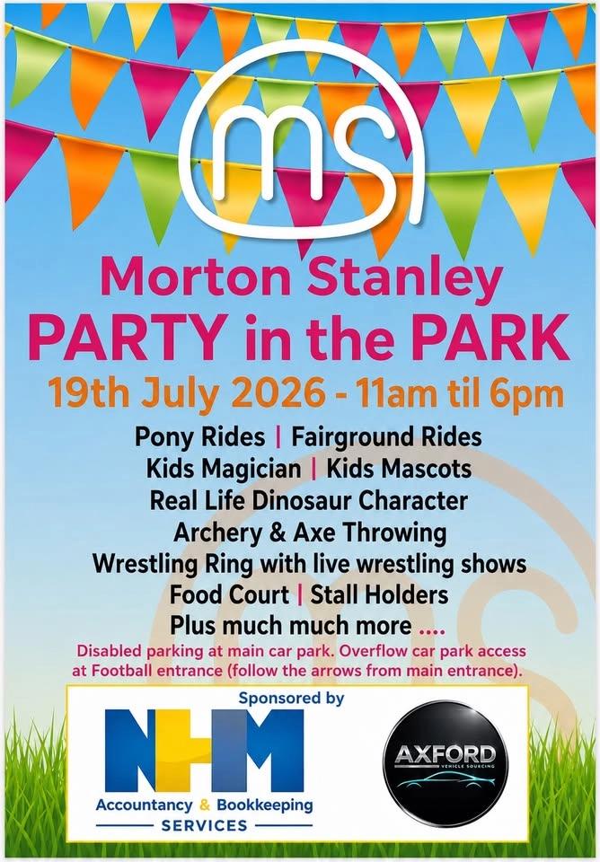 MORTON STANLEY PARTY IN THE PARK🎉