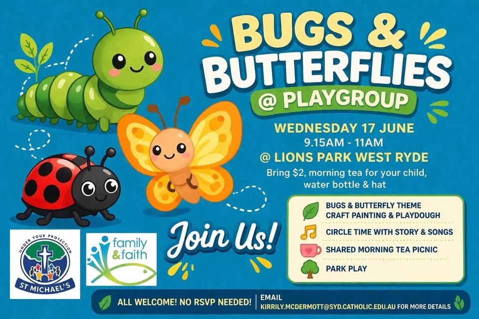 Bugs and Butterflies theme @ Playgroup