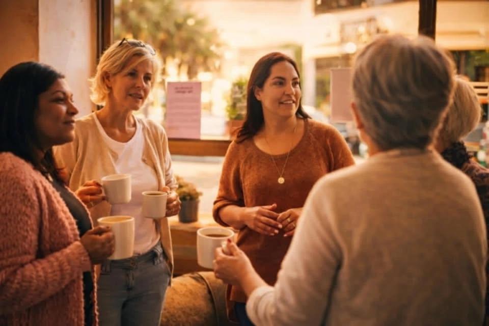 Coffee & Conversation in Nice: Glance Back, Focus Forward