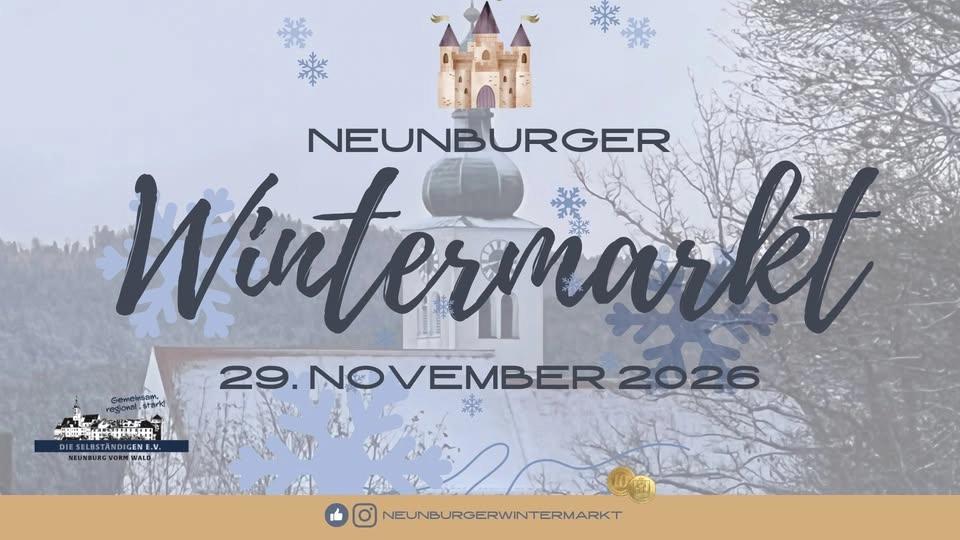 Neunburger Wintermarkt 2026