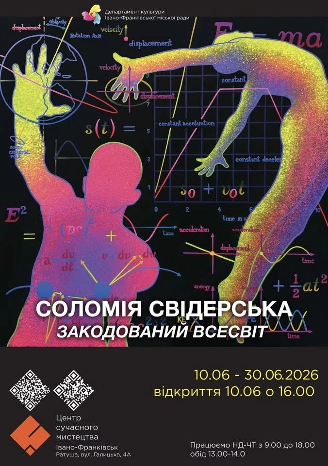 Відкриття виставки живопису Соломії Свідерської.