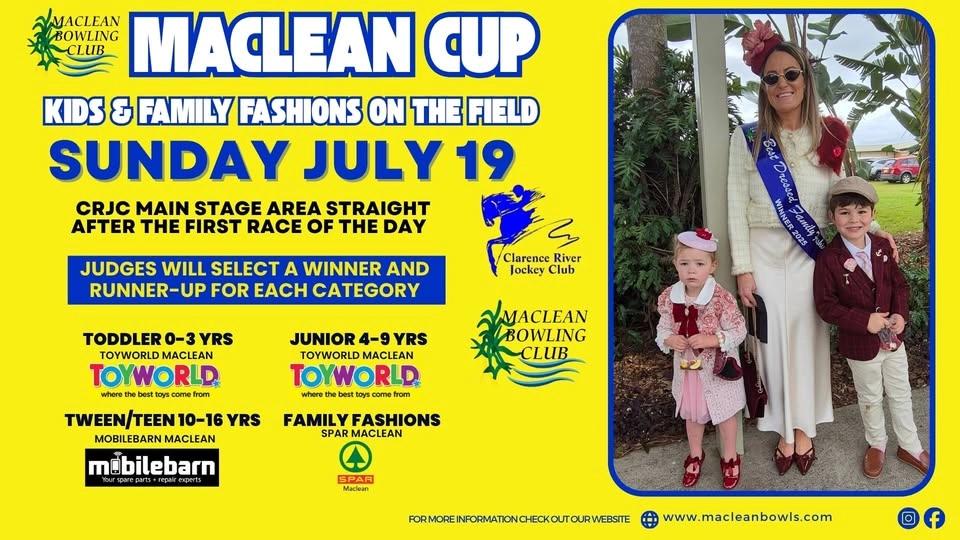 MACLEAN CUP KIDS AND FAMILY FASHIONS ON THE FIELD