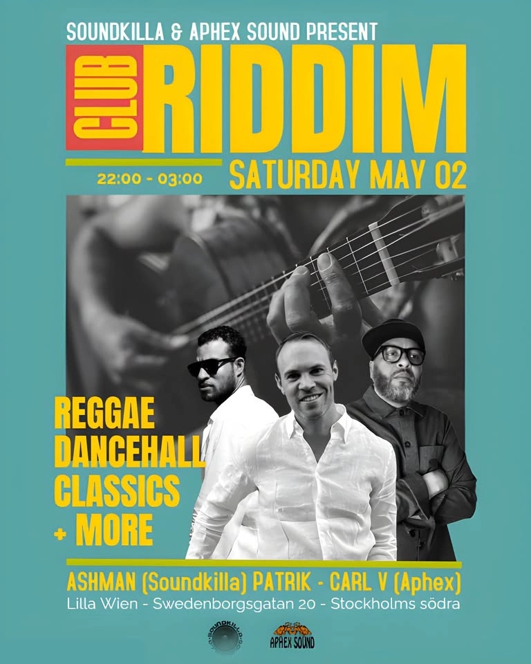 CLUB RIDDIM - Ashman(Soundkilla) Patrik - Carl V (Aphex Sound)