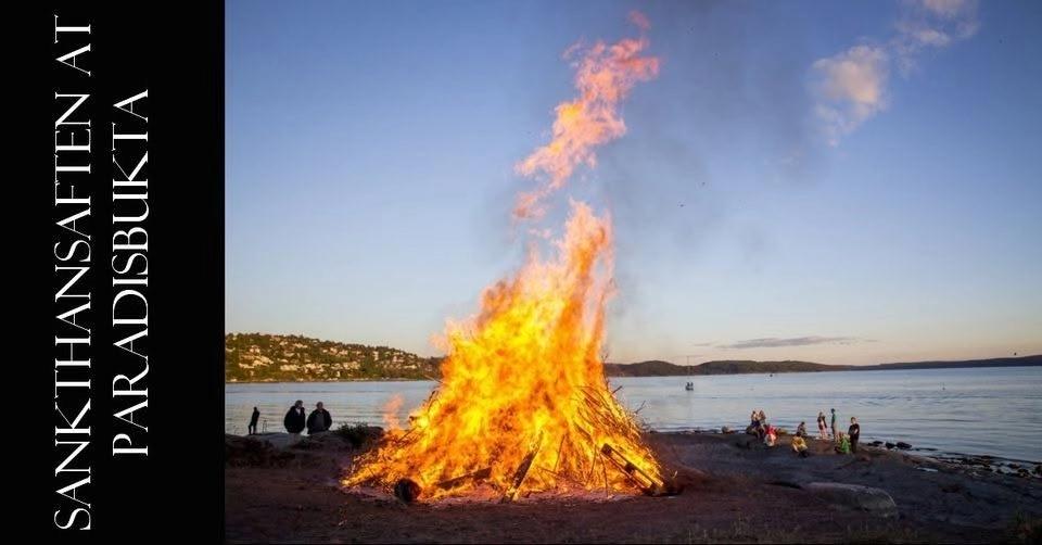 Sankthansaften at Paradisbukta
