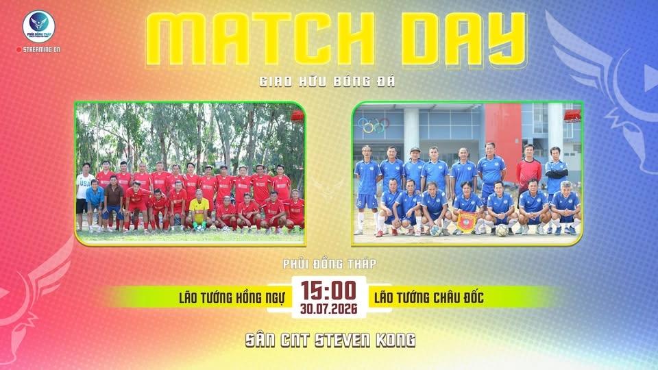 🛑 LIVESTREAM | GIAO HỮU BÓNG ĐÁ S11 ▶ LÃO TƯỚNG HỒNG NGỰ 🆚 LÃO TƯỚNG CHÂU ĐỐC