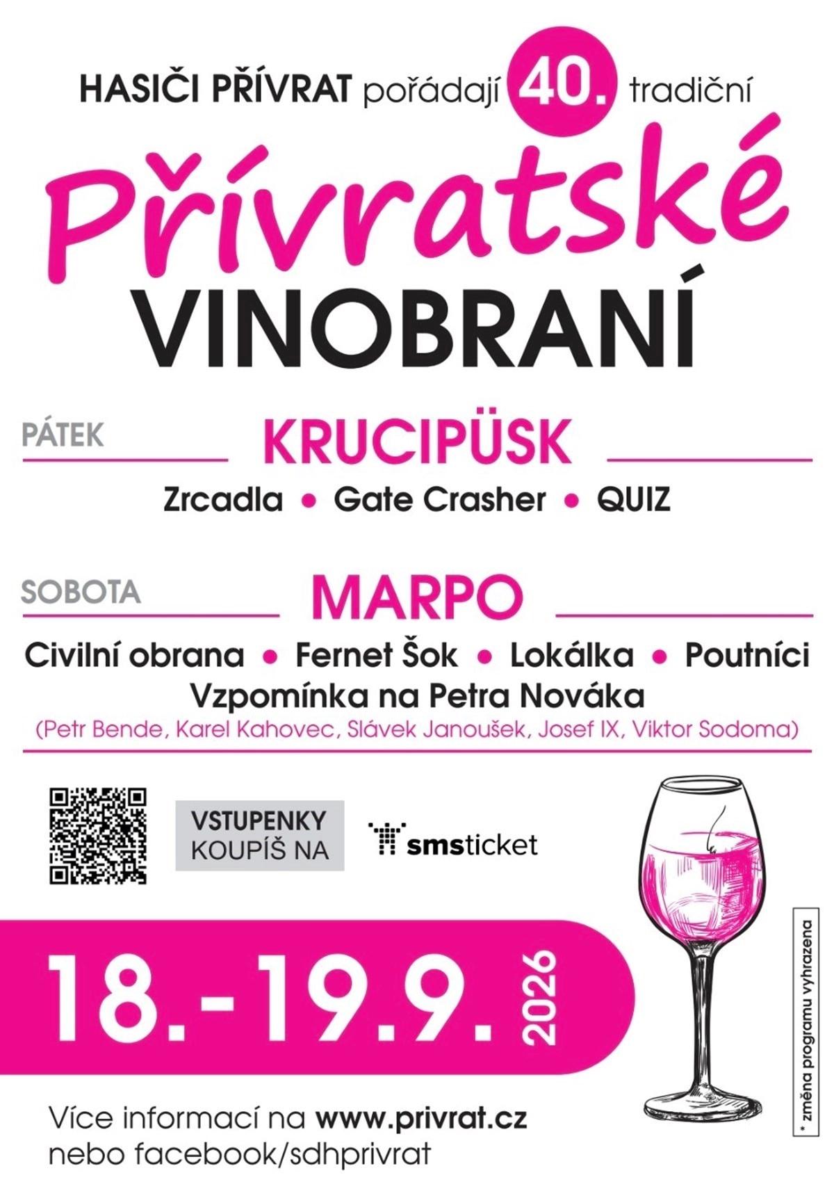 40. Přívratské vinobraní
