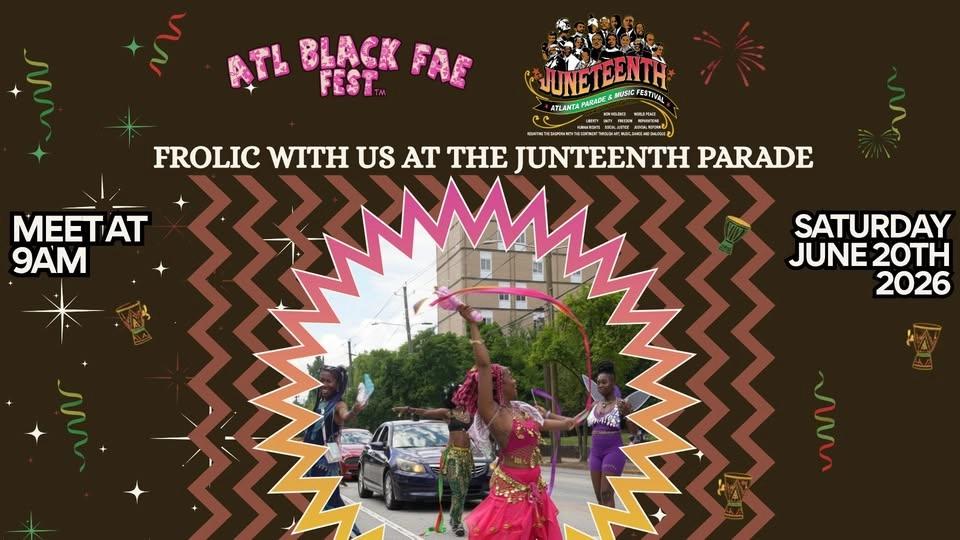 Frolic W/ Us At The Juneteenth Parade